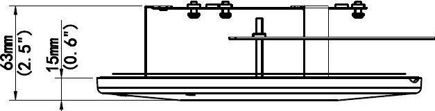 Actual product image Allnet ALL-CAM2495-LVEFN for flush ceiling mounting Ceiling installation/In-Ceiling mount (Network Video Recorder (NVR))