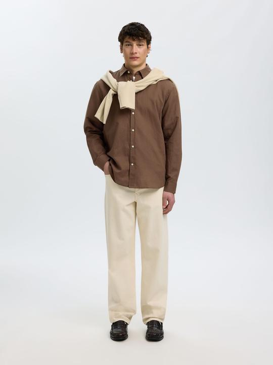 Immagine prodotto Selected Regular Fit Bluse aus Leinengemisch (L)