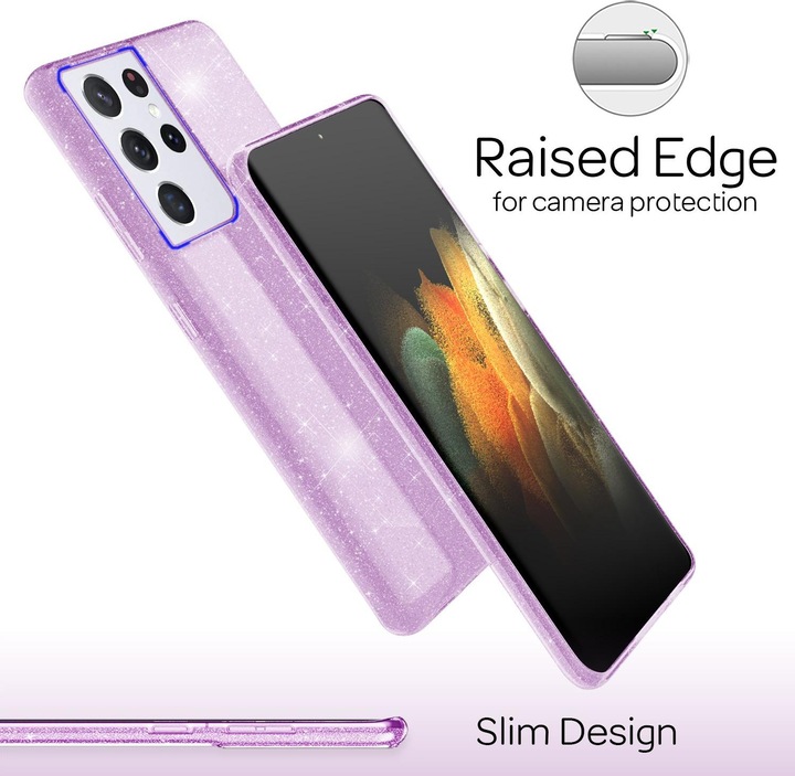 Actual product image Nalia Mobile phone cover (Samsung Galaxy S21 Ultra)