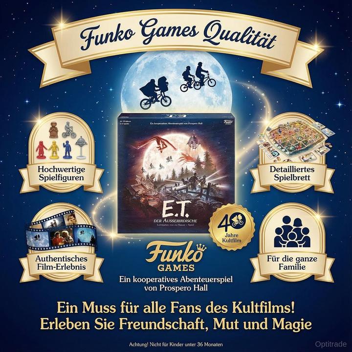 Produktbild Funko E.T. Der Ausserirdische Deutsch (Deutsch, 2 - 4 Spieler)