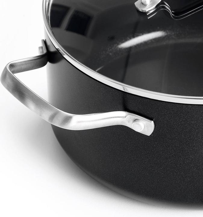 Produktbild Greenpan Copenhagen Kookpot met keramische antikleeflaag met deksel 24cm (Kochtopf, Stielkasserolle, Aluminium)