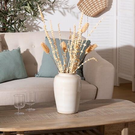 Actual product image Atmosphera Vase, 30 cm, white (1 x)