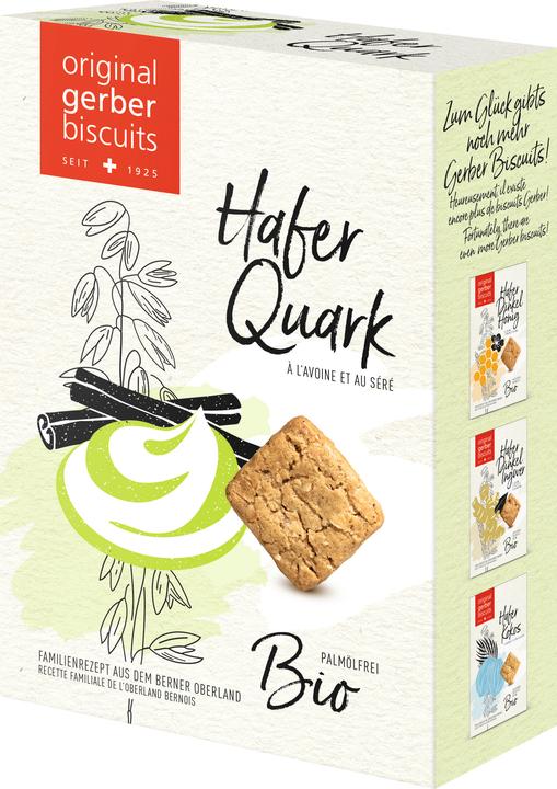 Actual product image Gerber Biscuits Organic Oat Curd Biscuits (8 pcs., 160 g)