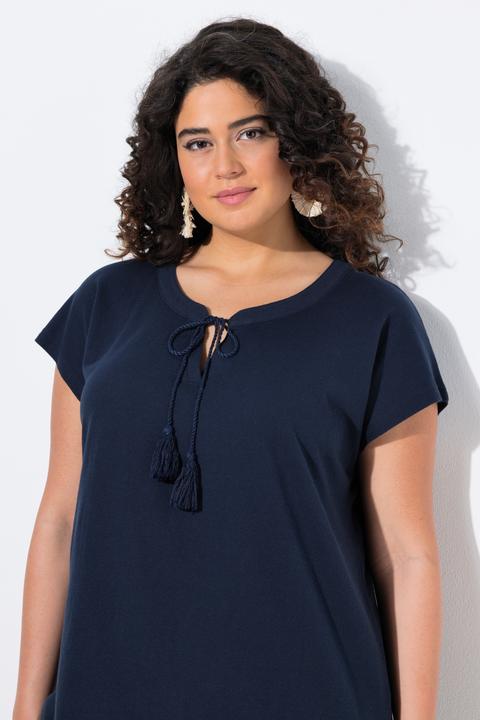 Produktbild Ulla Popken T-Shirt, Tunika-Ausschnitt, Halbarm (54)