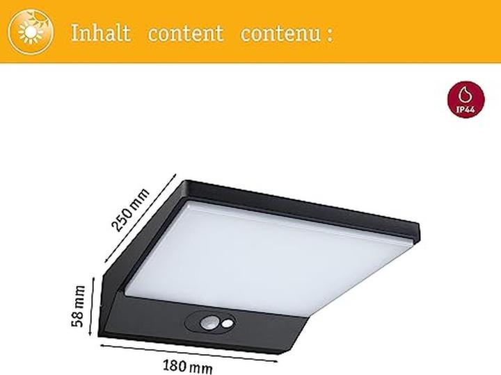 Immagine prodotto Paulmann Apparecchi Ronas (550 lm, IP44)