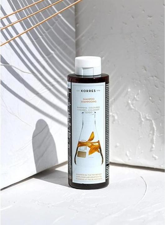 Actual product image Korres Sunflower & Mountain Tea (250 ml, Liquid shampoo)