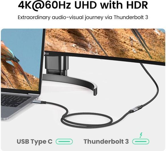 Actual product image Ugreen USB C – USB C (1 m, USB 3.1)