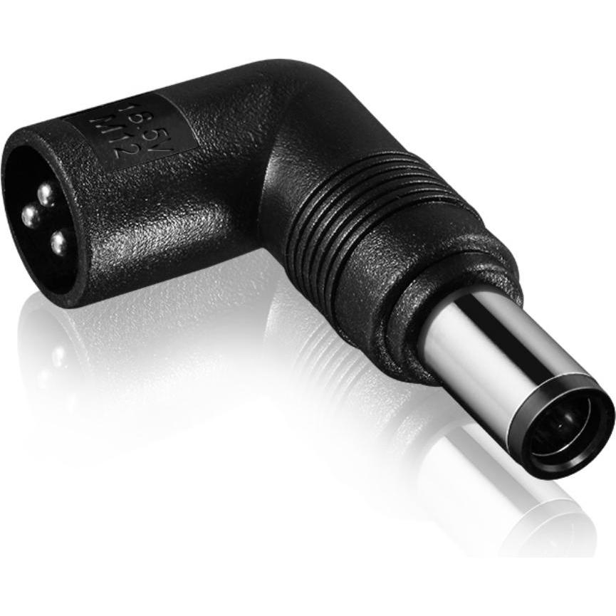Intertech Inter-Tech Adapter Sinan UB-90HB M12 18,5 V 7,4x5,0x12mm, Notebook Ersatzteile, Schwarz, Silber