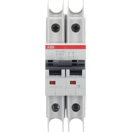 Thumbnail - ABB, Schutzschalter, SU202M-K20 Sicherungsautomat K-Char., 2CDS272337R0487