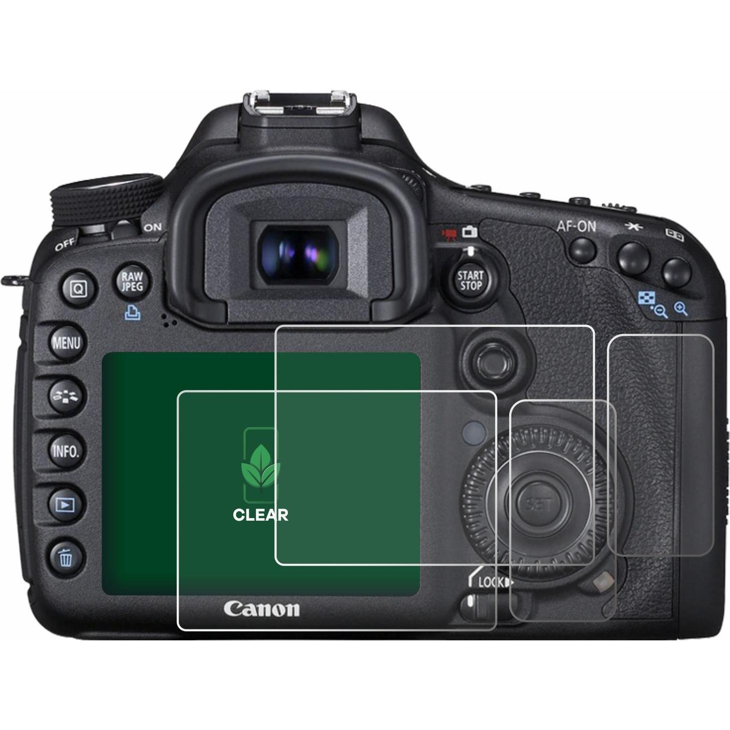 Thumbnail - ScreenLeaf Schutzfolie nachhaltiger Displayschutz Displayschutzfolie Folie Klar Transparent (Displayschutz, EOS 7D), Kam...