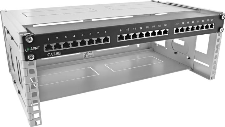 Image du produit InLine Rack 19" pour montage mural (10.87 HE, Rack 19 pouces)