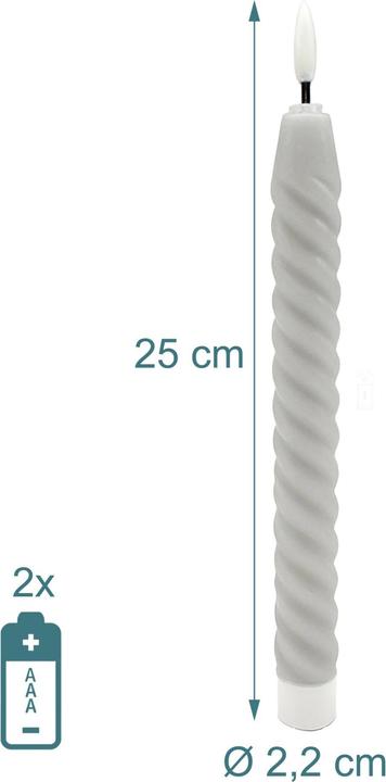 Immagine prodotto Relaxdays 6x candele LED (6x)