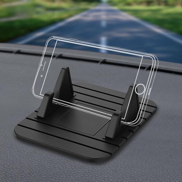 Produktbild Deltalabs Universal Smartphone Halterung Silikon Anti Rutsch Matte Haftpad Handy Halter