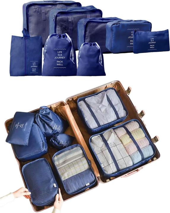 Produktbild Noya Koffer Organizer Reisegepäck, Kompressions Kleidertaschen