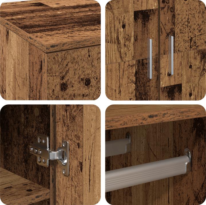 Image du produit vidaXL Staufächer für das Wohnzimmer (80 x 39 x 178 cm)