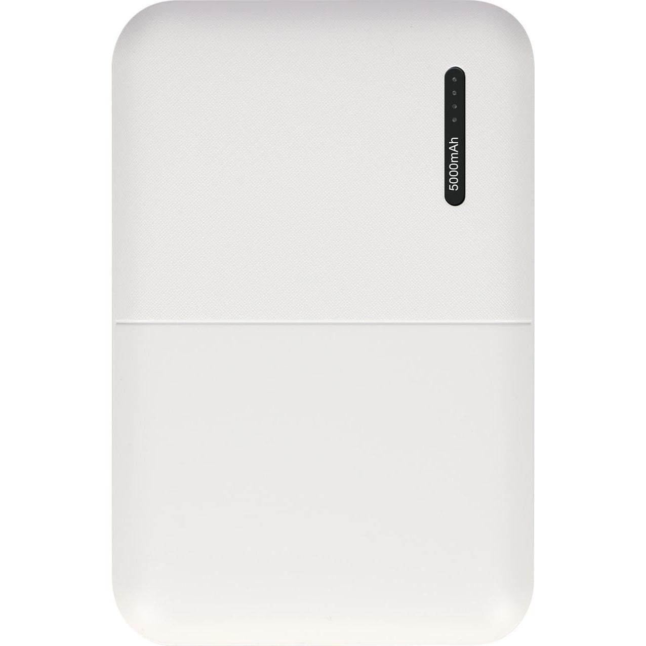 Thumbnail - Akashi 5.000mAh Dual-USB Powerbank (5000 mAh), Powerbank, Weiss