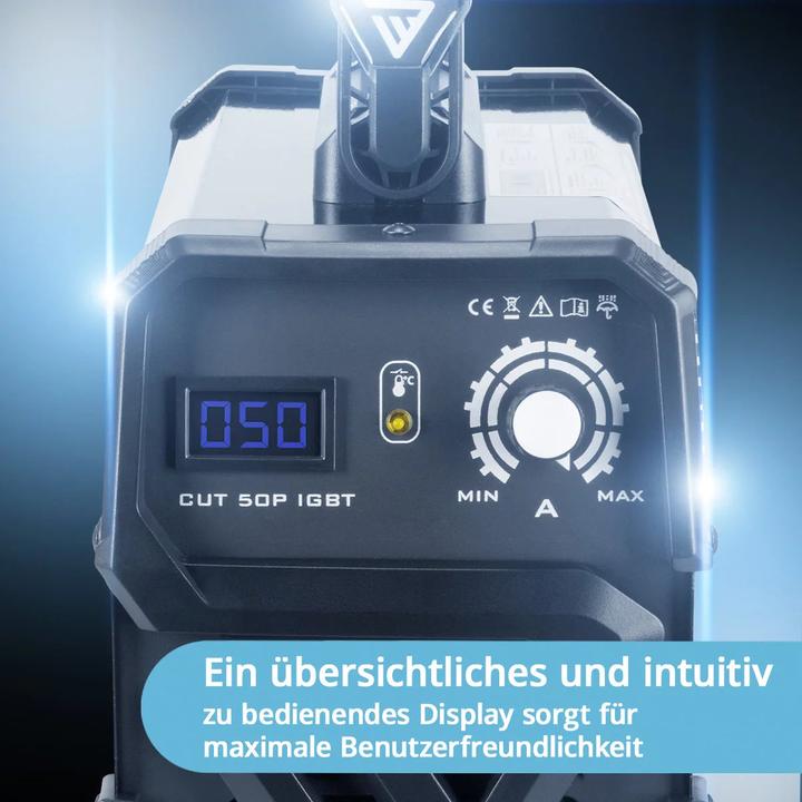 Produktbild Stahlwerk Plasmaschneider CUT 50 Pilot IGBT mit Pilotzündung Vollausstattung