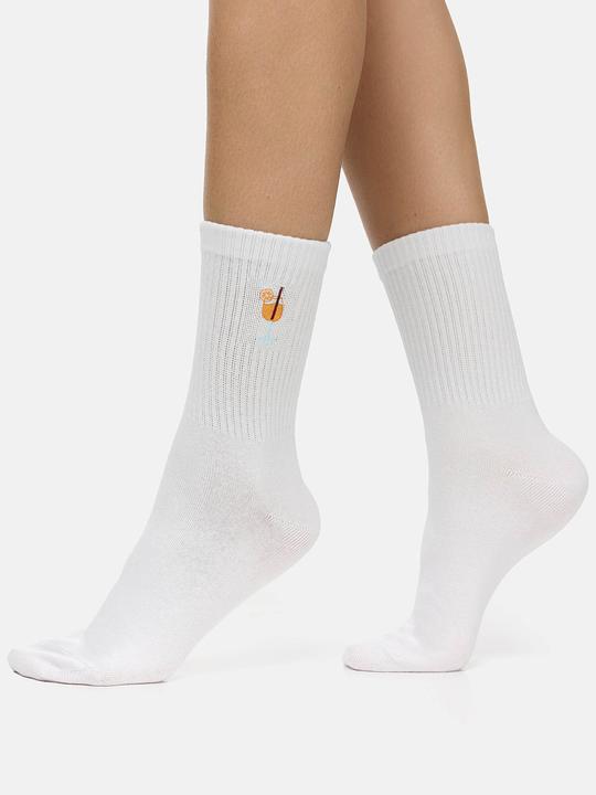 Actual product image Nur Die Freizeitsocken Statement Socken mit Stickerei (pack of 10, 39 - 42)