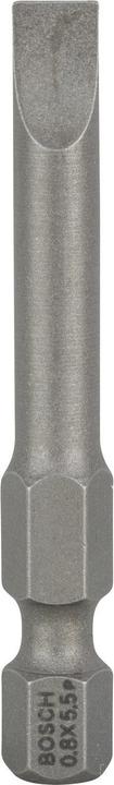 Actual product image Bosch Professional Zubehör Screwdriver bit extra-hard S 0.8 x 5.5, 49 mm, pack of 3 (Screw slot)