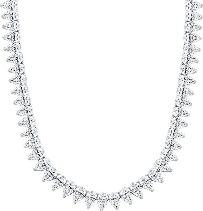 Candy Lumiere necklace, 925 sterling silver (925 sterling silver, 38 - 41 cm)