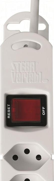 Actual product image Steffen Socket strip VARIABL 4 x T13, Mister T 320°. (4x, Type 13, 3 m)