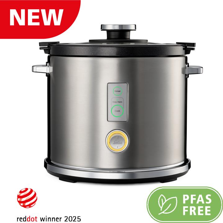 Solis rice cooker duo programm 817 - rijstkoker en stoomkoker - rvs
