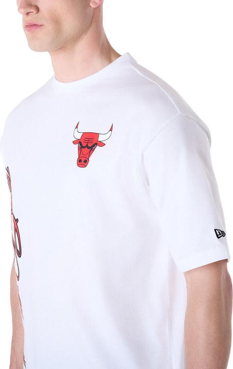 Produktbild New Era NBA Shirt - GRAPHIC Chicago Bulls weiss - M (M)