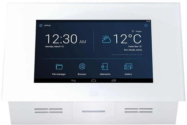 Actual product image 2N Indoor call station Indoor Touch 2.0 white (Ethernet, Cable)
