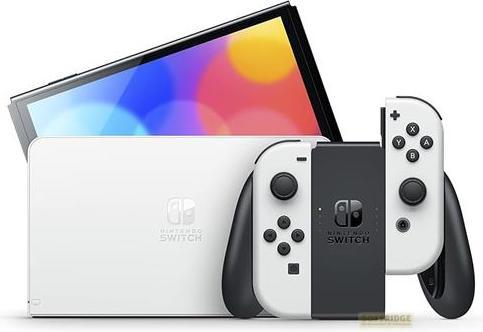 Immagine prodotto Nintendo Switch modello OLED (bianco) - Super Mario Bros. Wonder Set