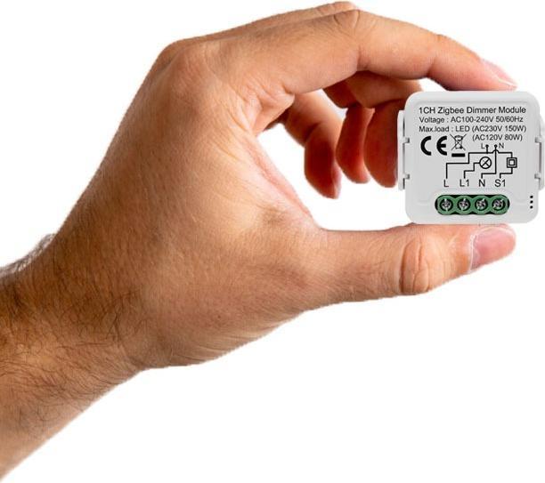Produktbild Netplus Smart Dimmer Module 1-Kanal Zigbee (Dimmaktor)