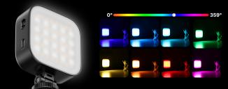 Produktbild Ulanzi U60 RGB Pocket light with U mount Black (Videoleuchte)