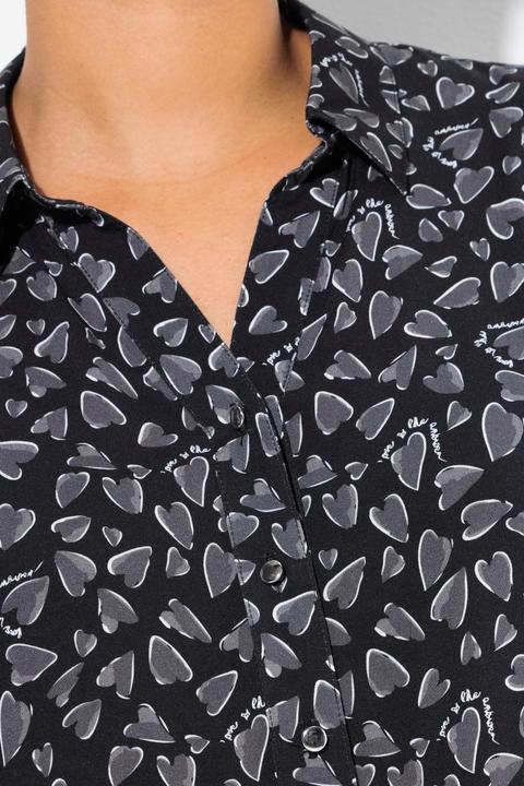 Produktbild Miamoda Bluse, A-Linie, Herz-Muster (52)