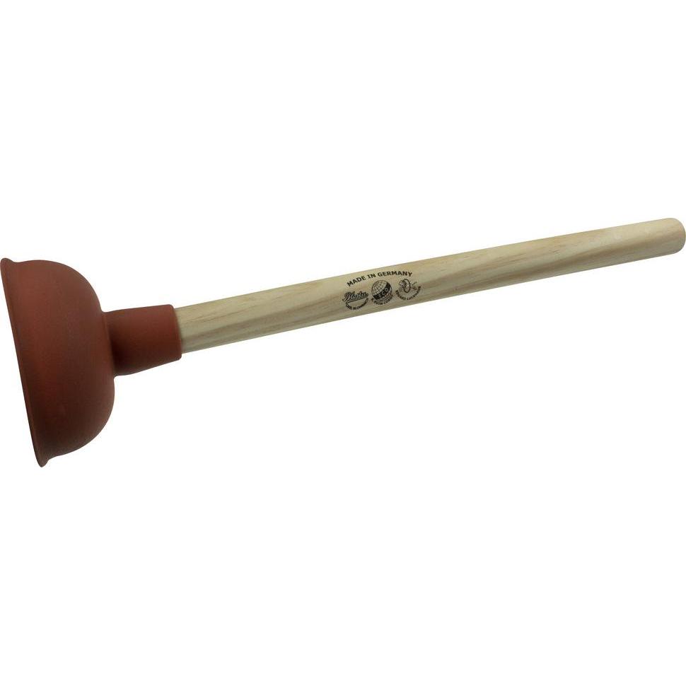 Dönges Ausgussreiniger mit Holzstiel (Pömpel), Ø 110 mm, Reinigungsutensil