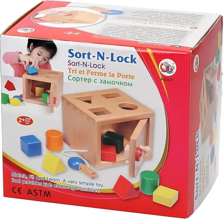 Actual product image Spielba Sorting box with key