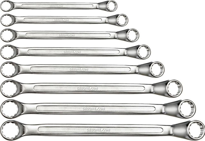 Actual product image Gedore Red red R01105008 Double-ended ring spanner set SW6-22 mm 8 pieces (22 mm, 6 mm, 14 mm, 18 mm, 16 mm, 10 mm, 8 mm, 13 mm, 20 mm, 21 mm, 7 mm, 19 mm, 15 mm, 12 mm, 11 mm, 17 mm, 9 mm)