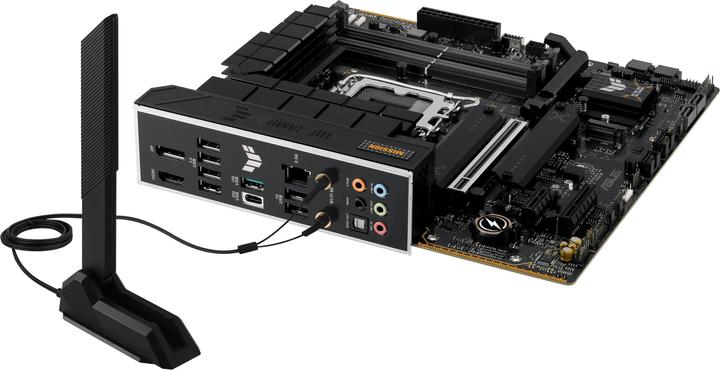 Actual product image ASUS MB Tuf Gaming B760m-Plus Wifi Ii (LGA 1700, Intel B760, mATX)