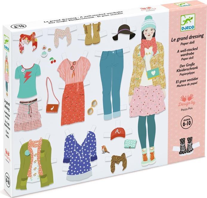 Actual product image Djeco The large wardrobe