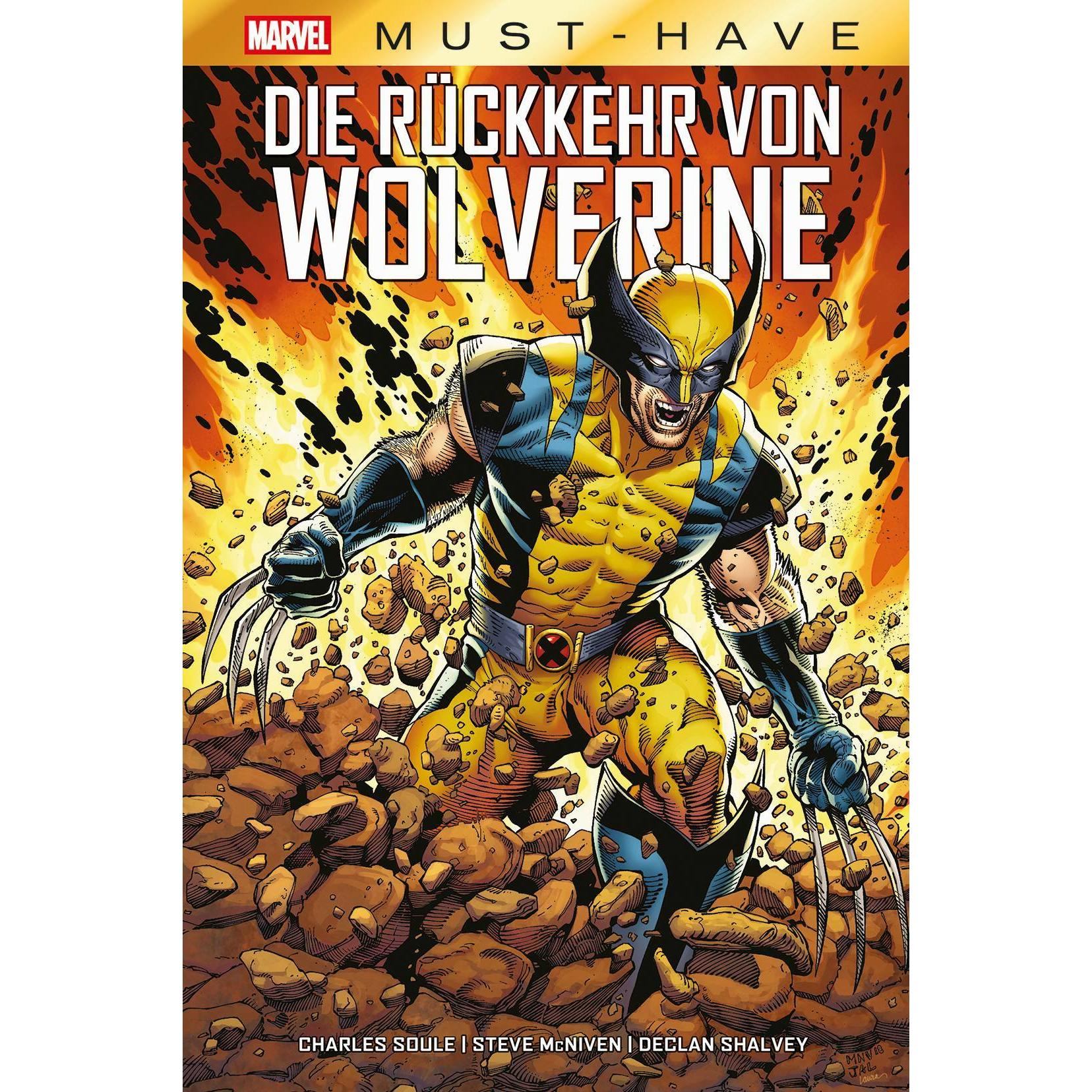 Marvel Must-Have: Die Rückkehr von Wolverine, Belletristik von Charles Soule, Steve McKniven, Declan Shalvey