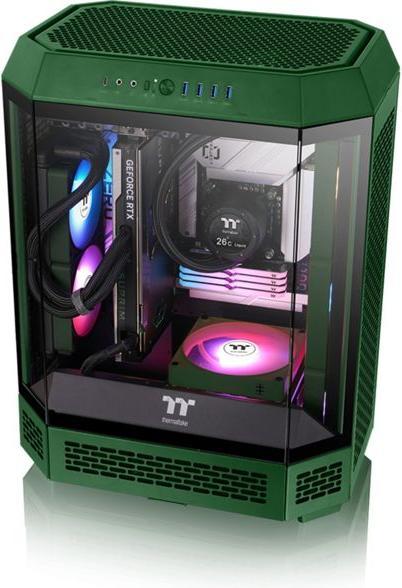 Produktbild Thermaltake TT CT120 EX Reverse ARGB PC Cooling Fan 3 Pack Racing Green (120 mm, 3 x)