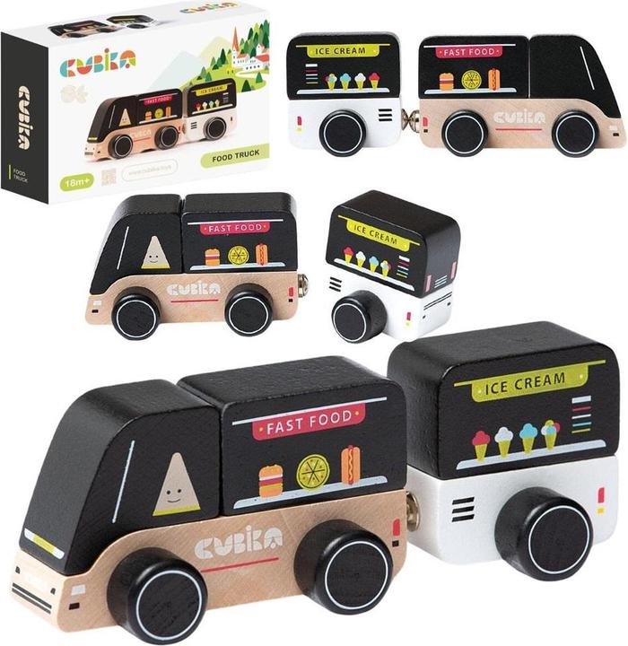Cubika Imbisswagen aus Holz