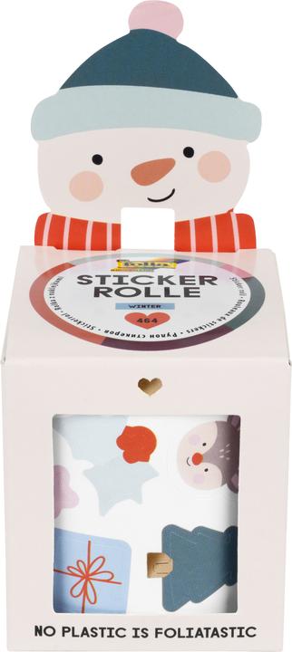 Actual product image Folia Sticker Roll Christmas 4m 27105 gold