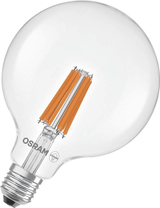 Immagine prodotto Osram LED Classic Globe 125 100 Filament Energy efficiency class A 7.2W 827 Clear E27 (E27, 1521 lm, 6x)