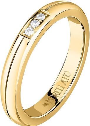 Morellato Decent Gold Plated Love Rings SNA47 Crystal Ring - Circuit: 56mm