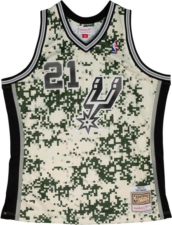 Actual product image Mitchell & Ness Swingman Mesh Jersey San Antonio Spurs 2013 Tim Duncan - M (M)