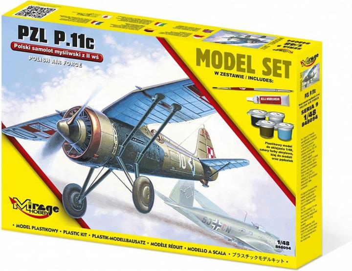 Produktbild Mirage Plastic model Set Samolot P.11C