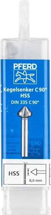 Produktbild Pferd KES HSS DIN 335 C90° 8,0 25202106 Kegelsenker 8 mm HSS 1 St. (8 Millimeter)