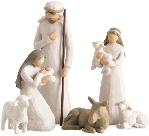 Image du produit Willow Tree Figurine de décoration Naissance Sainte Famille