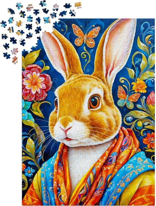 Produktbild Enjoy Puzzle Puzzle 1000 Teile - Cool Rabbit (1000 Teile)