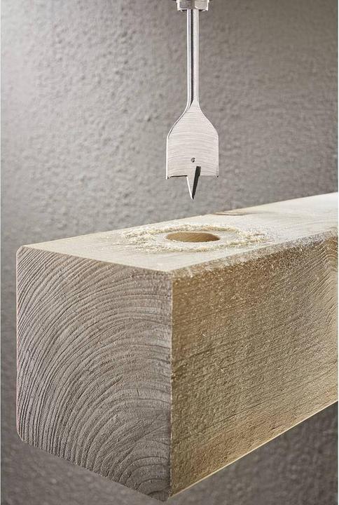 Produktbild wolfcraft 1 Flachfräsbohrer ø35x152mm (35 mm)