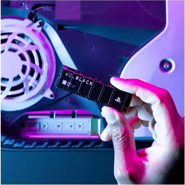 Produktbild WD Black SN850P mit Heatsink für PS5 (4000 GB, M.2 2280)